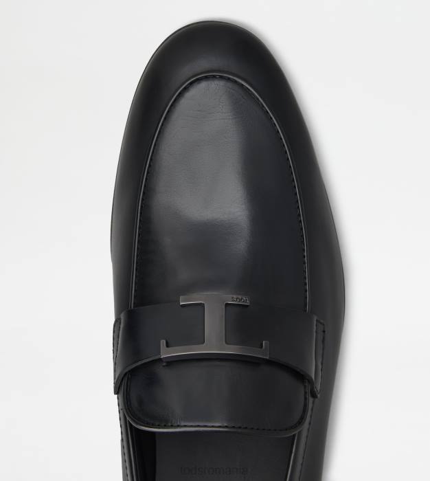t mocasini atemporali din piele bărbați Tod's 080D665 negru