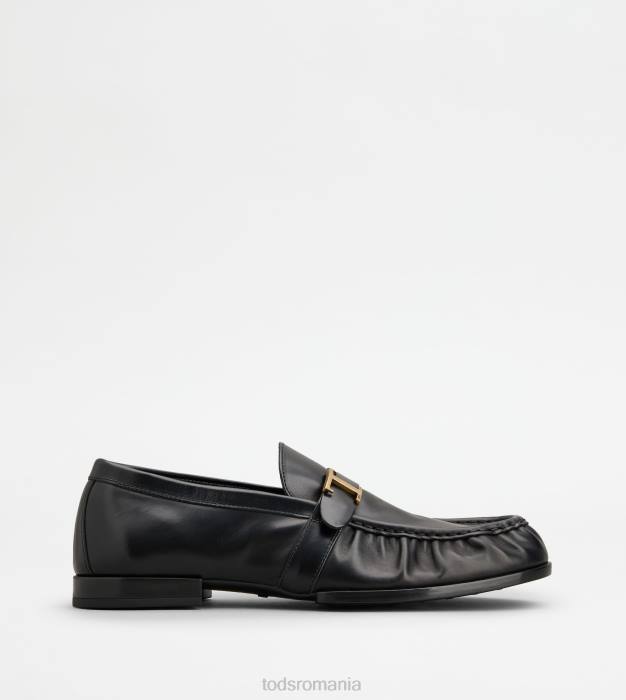 t mocasini atemporali din piele bărbați Tod's 080D676 negru