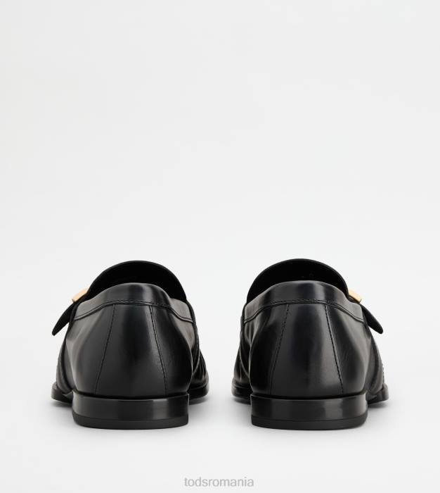 t mocasini atemporali din piele bărbați Tod's 080D676 negru
