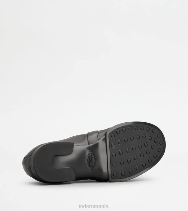 t mocasini atemporali din piele bărbați Tod's 080D676 negru