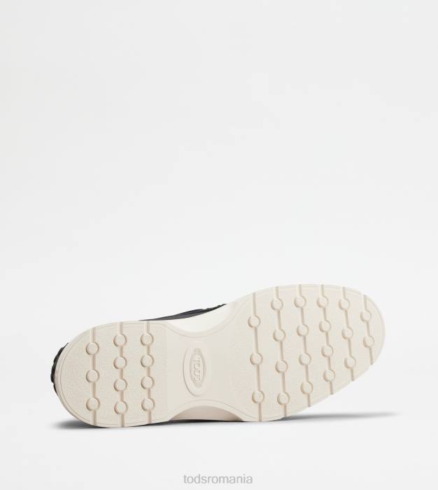 pantofi barca din piele bărbați Tod's 080D817 albastru