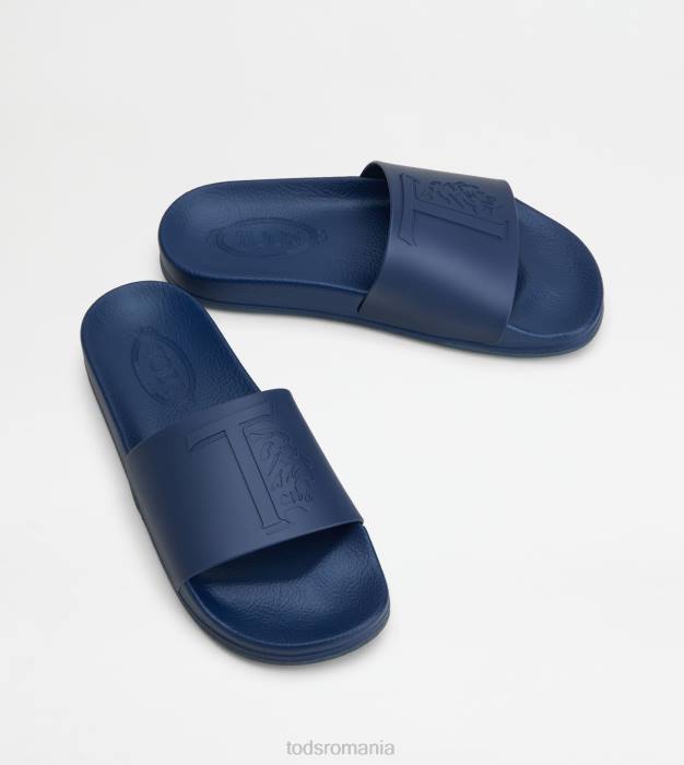 tobogan de cauciuc bărbați Tod's 080D918 albastru