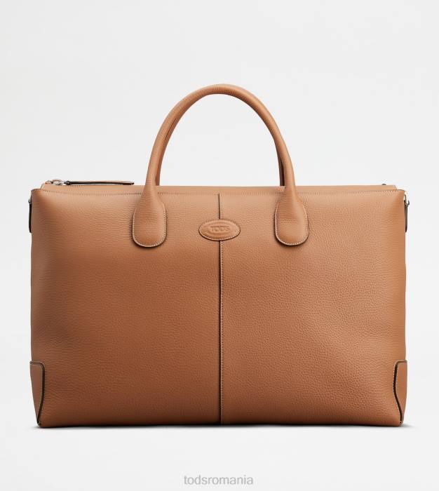 di geanta din piele mare bărbați Tod's 080D990 maro