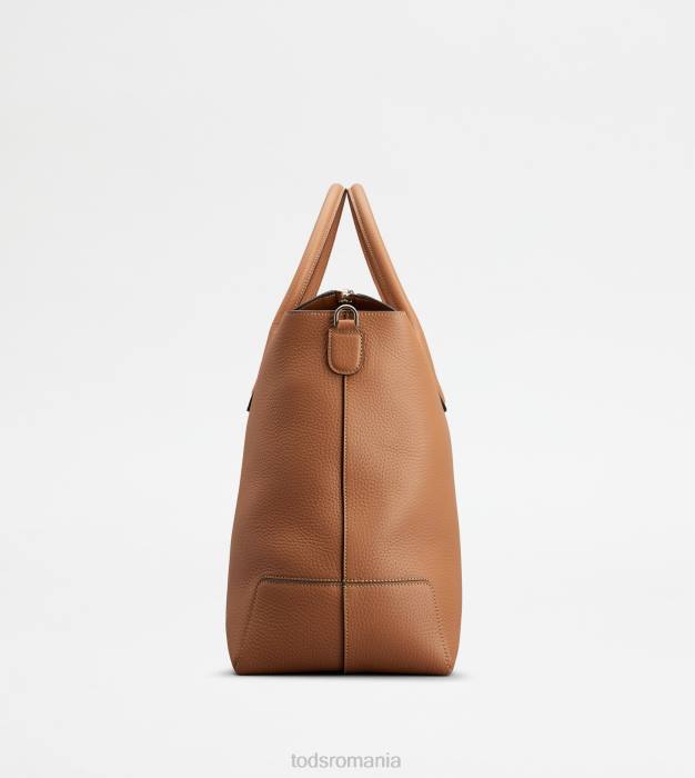 di geanta din piele mare bărbați Tod's 080D990 maro