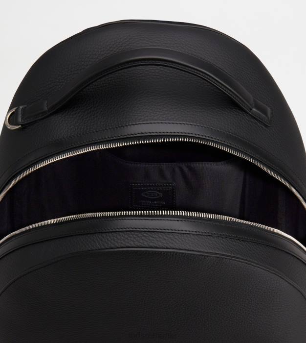 rucsac din piele mediu bărbați Tod's 080D987 negru