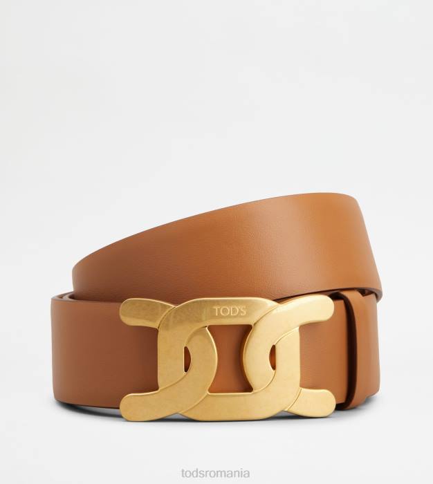 centura kate din piele femei Tod's 080D244 maro