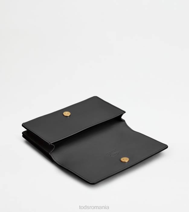 geanta de umar kate pentru telefon din piele femei Tod's 080D497 negru