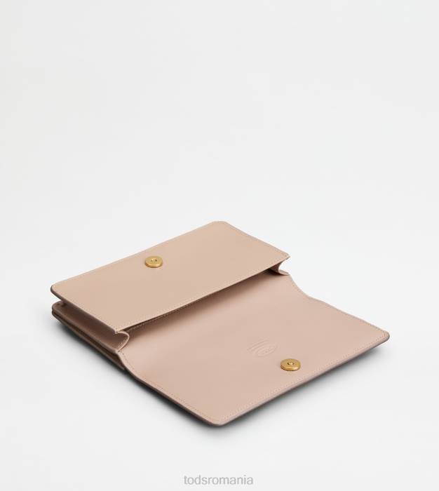 geanta de umar kate pentru telefon din piele femei Tod's 080D499 roz