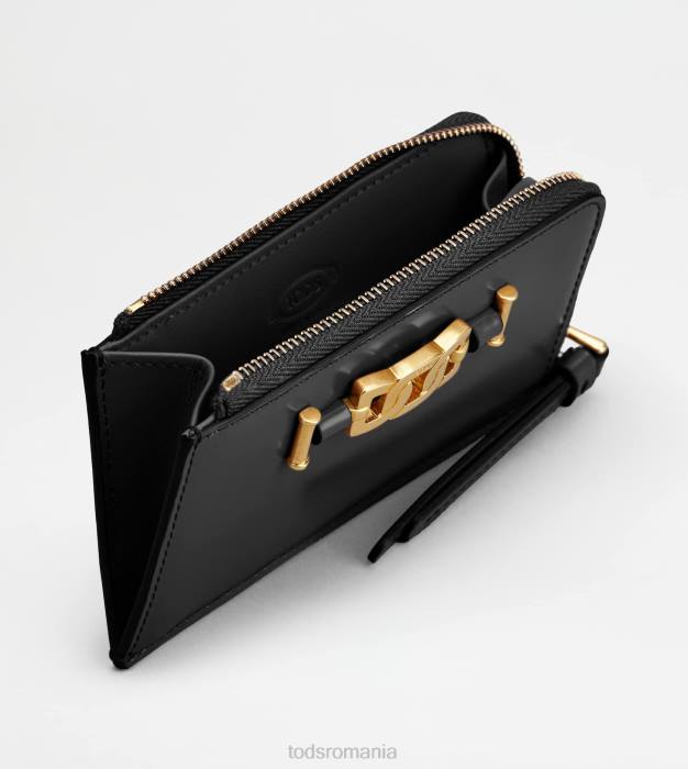 husă pentru chei Kate din piele femei Tod's 080D498 negru
