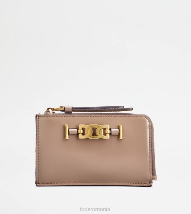 husă pentru chei Kate din piele femei Tod's 080D500 roz