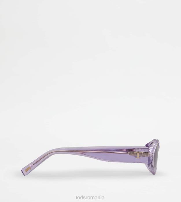 ochelari de soare ovali femei Tod's 080D528 violet