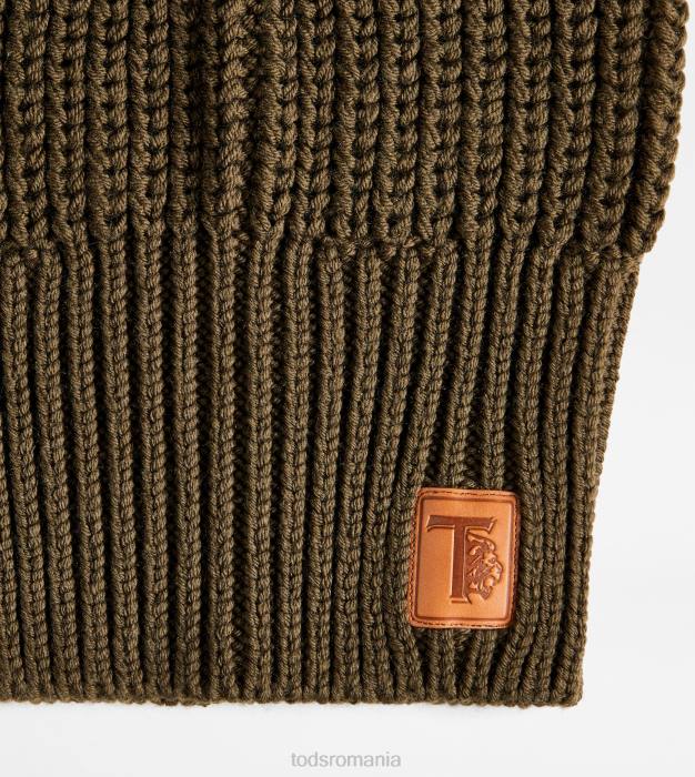 balaclava femei Tod's 080D547 verde
