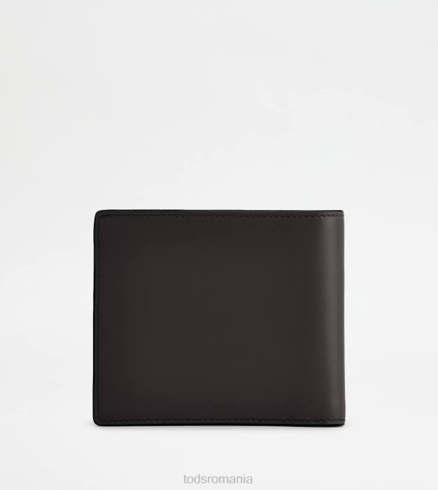 portofel din piele femei Tod's 080D489 negru