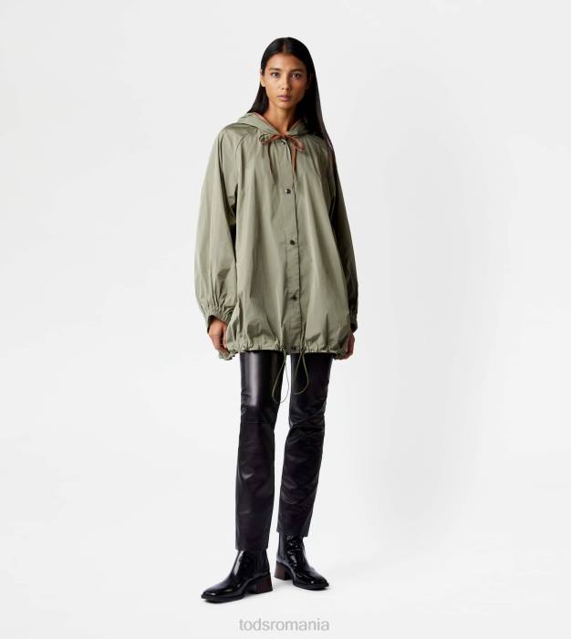 parca de vant femei Tod's 080D556 verde