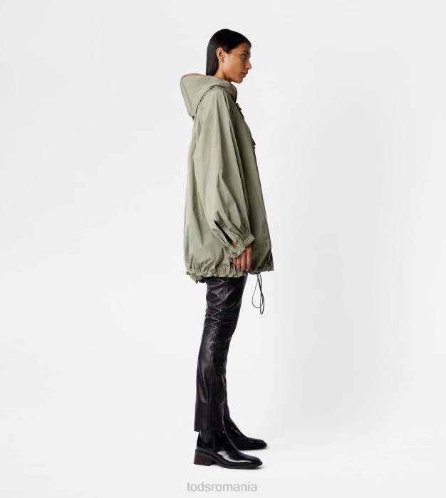 parca de vant femei Tod's 080D556 verde
