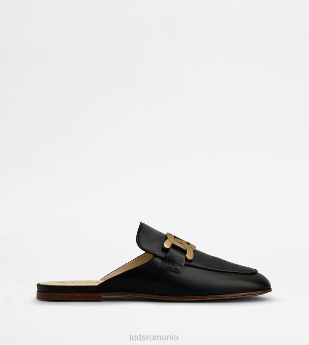 catâri din piele femei Tod's 080D232 negru