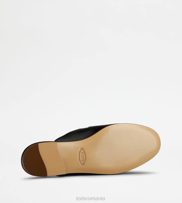 catâri din piele femei Tod's 080D232 negru