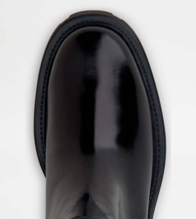 botine din piele femei Tod's 080D167 negru