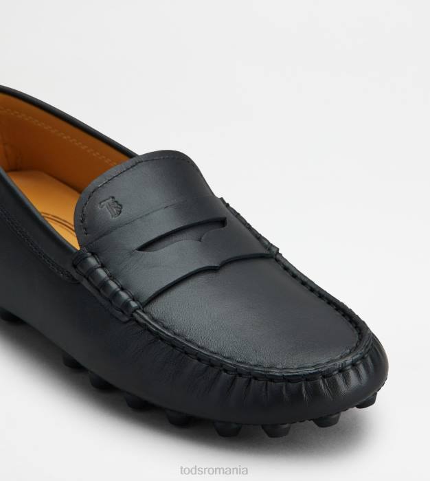 bubble gommino din piele femei Tod's 080D91 negru