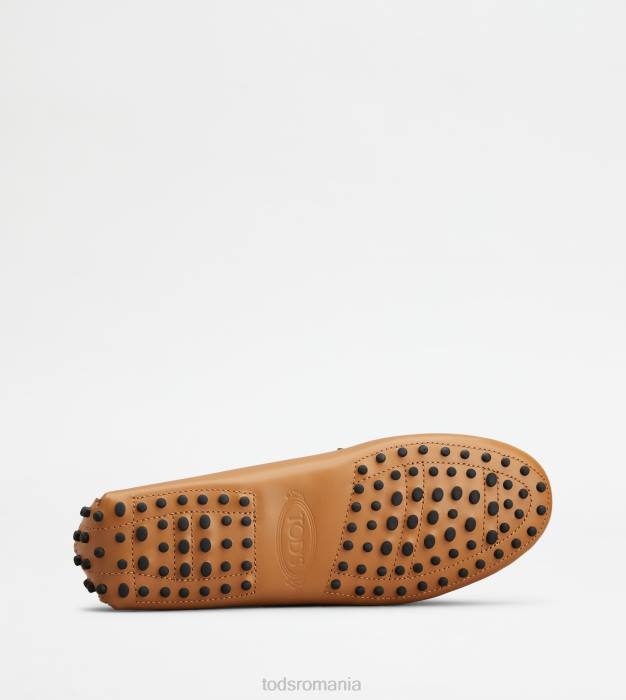 pantofi de conducere kate gommino din piele femei Tod's 080D95 maro