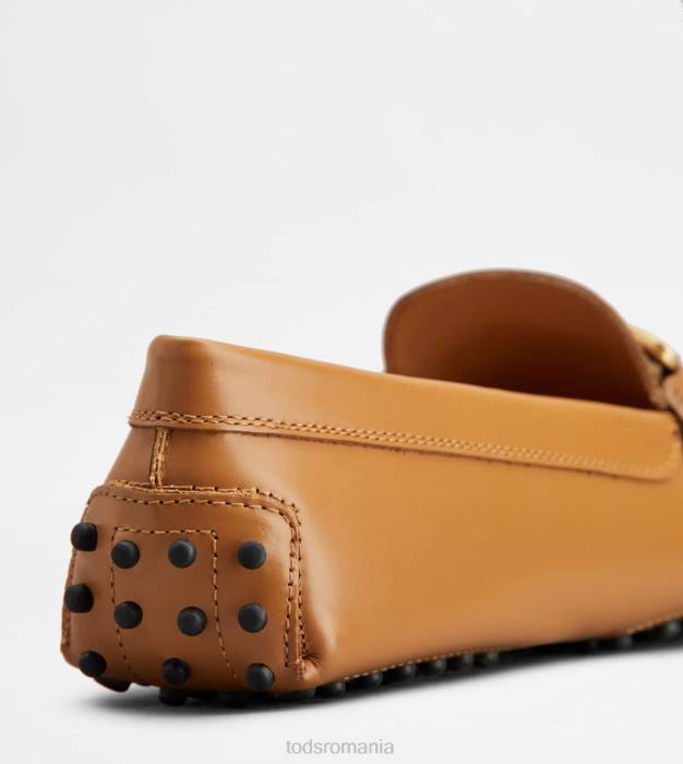 pantofi de conducere kate gommino din piele femei Tod's 080D95 maro