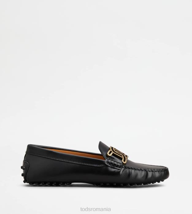 pantofi de conducere kate gommino din piele femei Tod's 080D98 negru