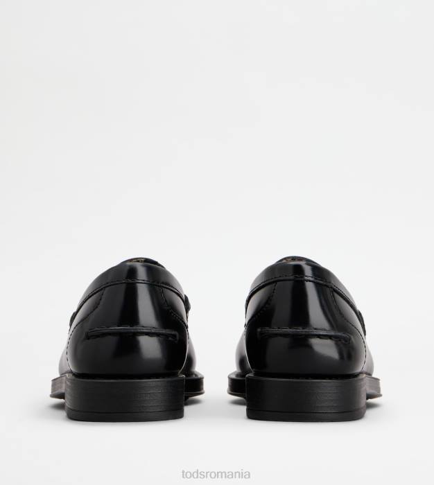 mocasini din piele femei Tod's 080D15 negru