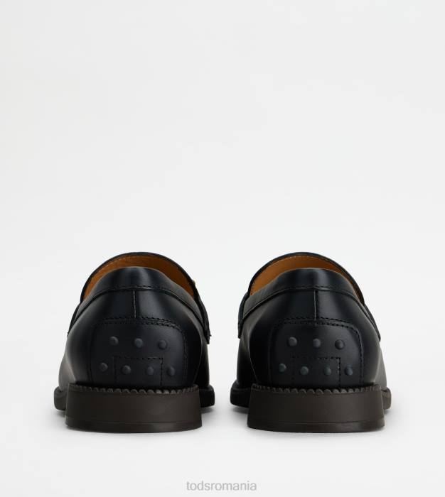 mocasini kate din piele femei Tod's 080D46 negru