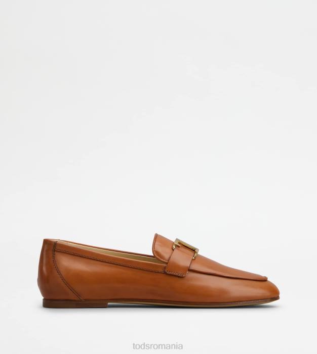 t mocasini atemporali din piele femei Tod's 080D5 maro
