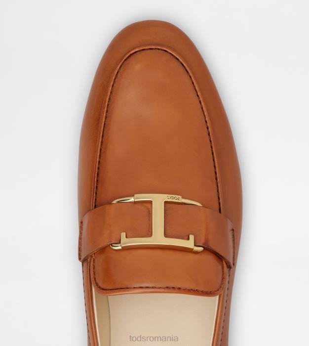 t mocasini atemporali din piele femei Tod's 080D5 maro