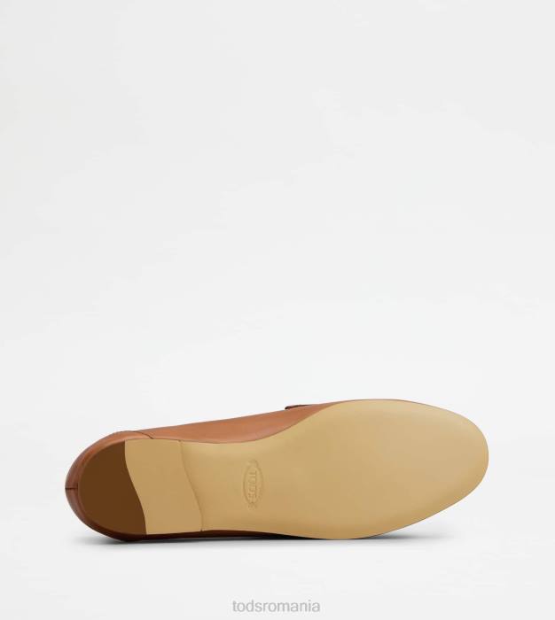 t mocasini atemporali din piele femei Tod's 080D5 maro