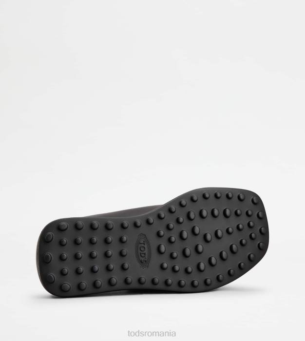 sandale din piele femei Tod's 080D207 negru