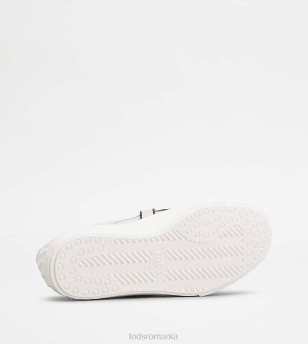 papuci Kate din piele femei Tod's 080D149 alb