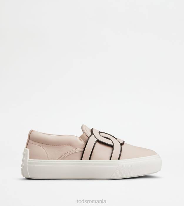 papuci Kate din piele femei Tod's 080D150 violet