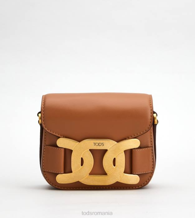 geanta crossbody din piele mini femei Tod's 080D440 maro