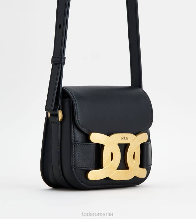geanta crossbody din piele mini femei Tod's 080D441 negru