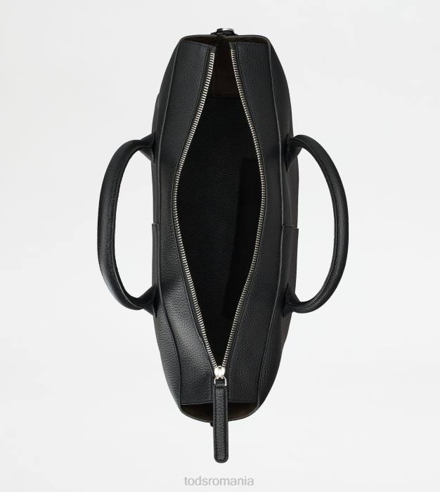 di bag geanta de voiaj din piele femei Tod's 080D256 negru