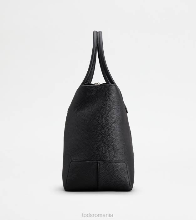 di geanta din piele mare femei Tod's 080D266 negru