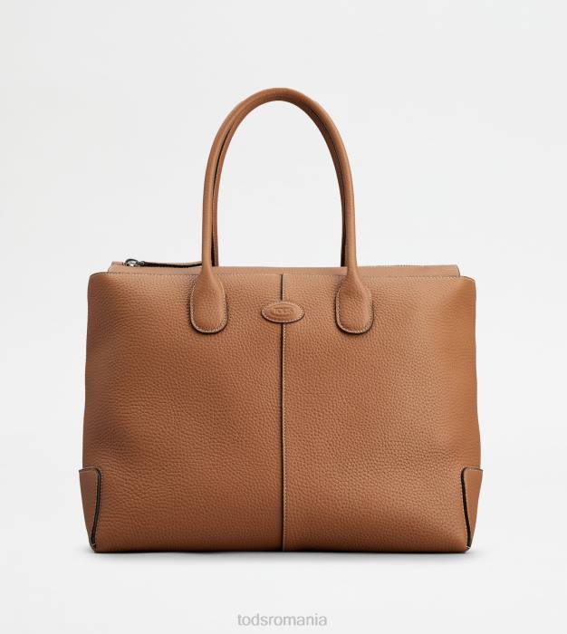 di geanta din piele mare femei Tod's 080D267 maro