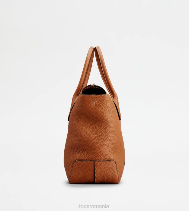 di geanta din piele mediu femei Tod's 080D260 maro