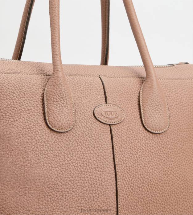 di geanta din piele mediu femei Tod's 080D263 roz