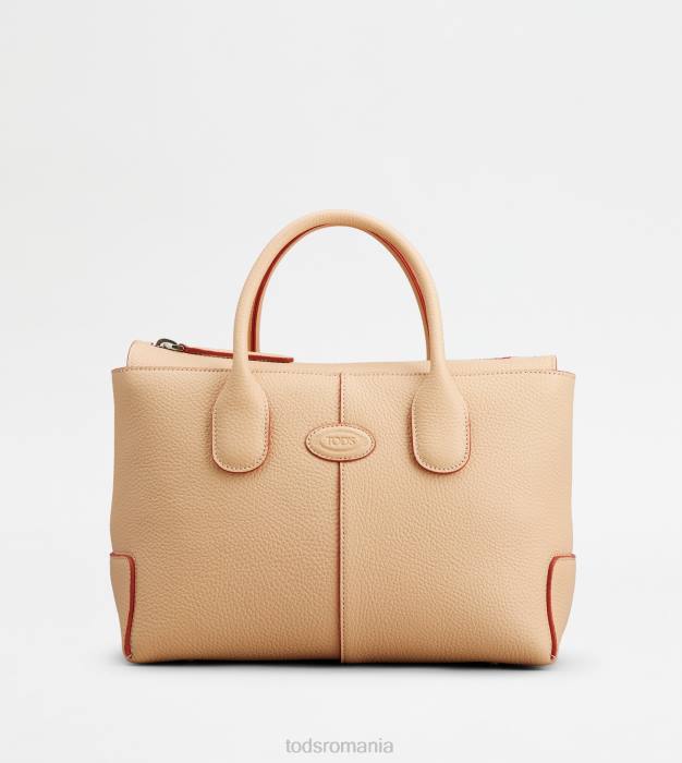 di geanta din piele mic femei Tod's 080D270 bej