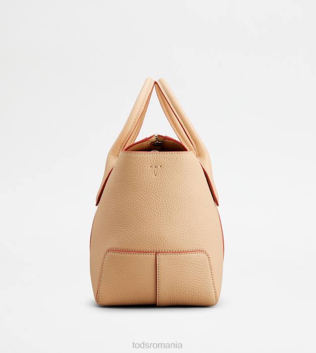 di geanta din piele mic femei Tod's 080D270 bej