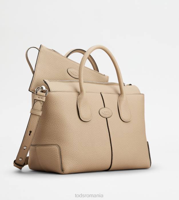 di geanta din piele mic femei Tod's 080D271 bej