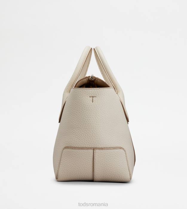 di geanta din piele mic femei Tod's 080D272 aproape alb