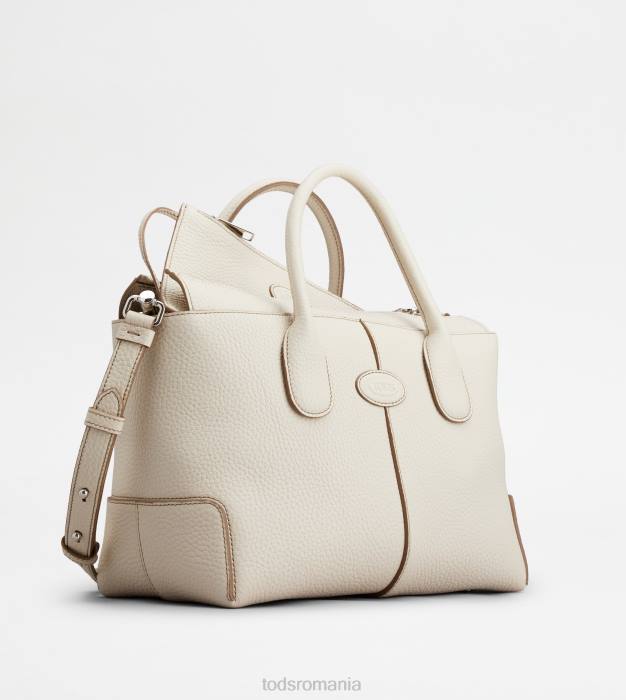 di geanta din piele mic femei Tod's 080D272 aproape alb