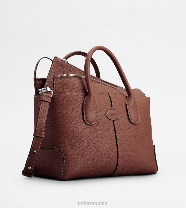 di geanta din piele mic femei Tod's 080D324 maro