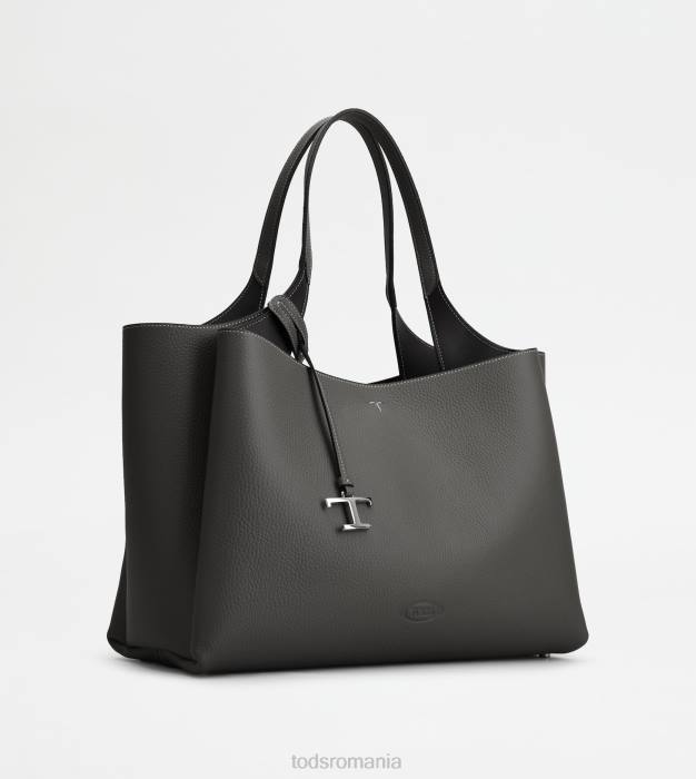 geanta din piele medie femei Tod's 080D298 negru