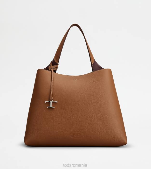 geanta din piele medie femei Tod's 080D309 maro
