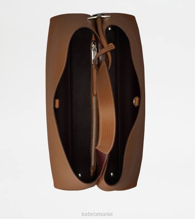 geanta din piele medie femei Tod's 080D309 maro